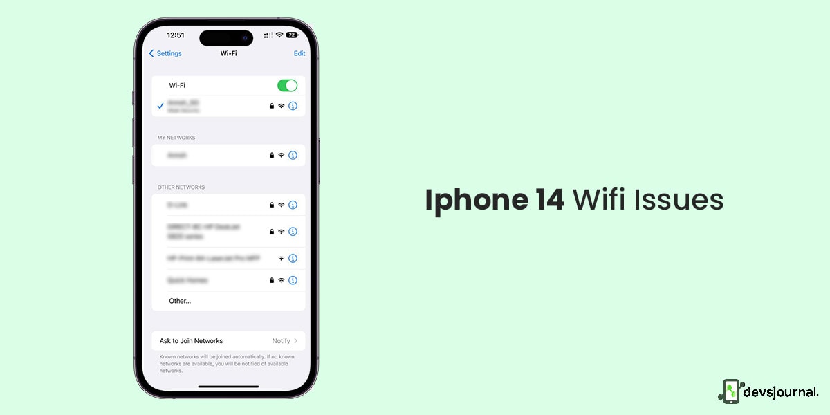 iphone 14 wifi issues