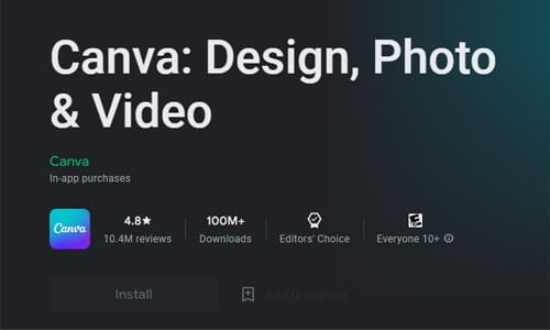 Canva best video editor for instagram