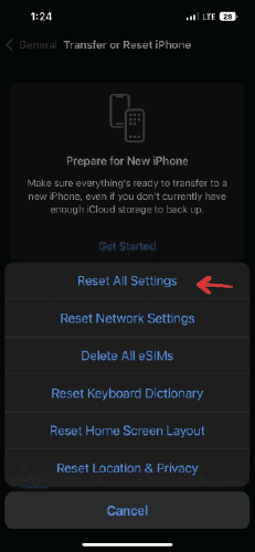 iphone face id not working reset settings 