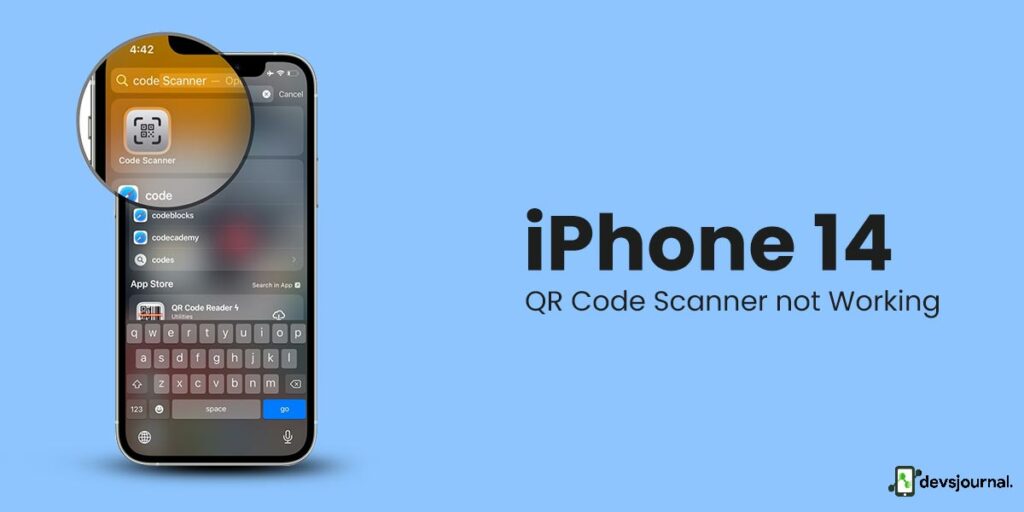 iphone 14 pro qr code scanner