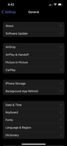 iphone 14 disable bakcground app refresh 