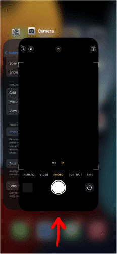 iphone 14 camera issue restart camera app 2