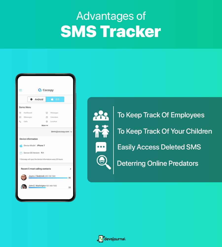 Advantages Of SMS Tracker