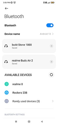 Andriod 13 Bluetooth issues bluetooth pairing 