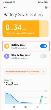 battery drain issue android 13 battery saver mode 